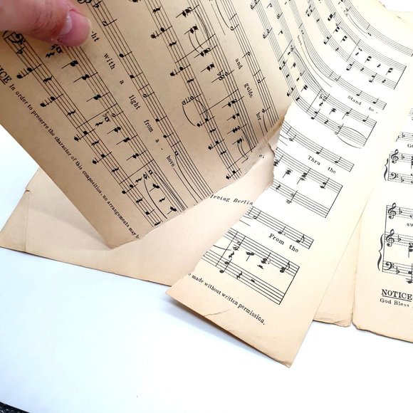 Vintage Sheet Music 1933 God Bless America Irving Berlin Kate Smith Armistice - Picture 5 of 6